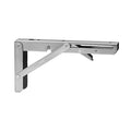 Factory Wholesale Heavy Duty Stainless Steel Folding Partition Bracket 304 Adjustable for Office Retail Space Saving Design OEM