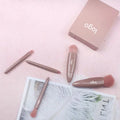 Easy-taken Travel Makeup Brush Set Complete Function Cosmetic Brushes Kit
