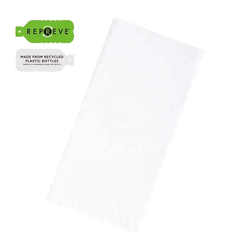100% Recycled Polyester Plain White Bandana Multifunctional Seamless RPET Sublimation Tube Bandana