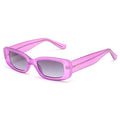 New Luxury Trendy Custom Retro Sunglasses Fashion Classical Vintage Shades Rectangle Square Small Frame Sunglasses