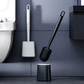 Nice Design Smart Round Plastic Toilet Brush Silicone Manufacturer for Cleaning