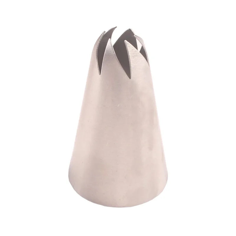 DIY  Cupcake Decoration  Tools  Large Size Variety Shapes Stainless Steel 304  Cake Icing Nozzles Piping Tips