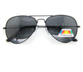 JMS0002 Wholesale Customizable Brand Pilot Full Rim Lightweight Polarized Sunglasses UV 400 Protection Metal Frame Tac Lenses MegaBDM