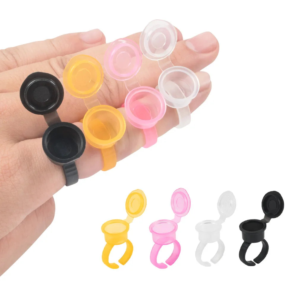50 Pcs Embroidery Flap Rings