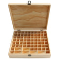 Pine Wood Perfume Drawer Nail Polish Wooden Gift Essential Oil Packaging Box for Essential Oils