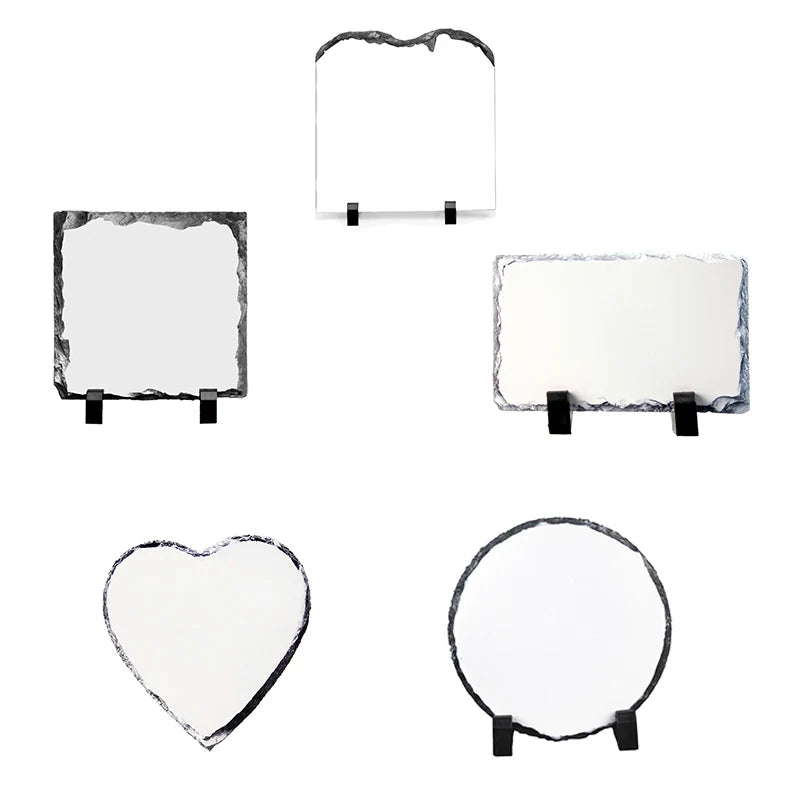 Wholesale Sublimation Blanks Stone Crafts Rock Slate Photo Slate for Gift