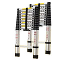 Multi Purpose Telescopic Ladder Foldable Stable Aluminum Ladder 2M to 7M Extension Telescopic Ladder Suitable for Warehouse Use