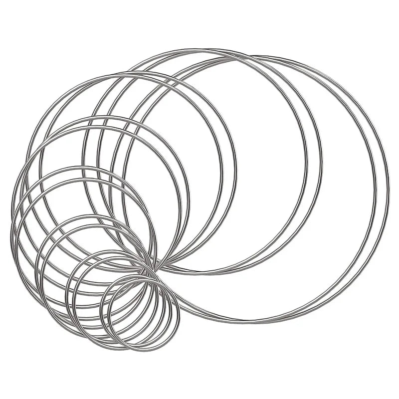 Custom Metal Ring for Dream Catcher DIY Braided Process Hoop with Electroplating for Craft Supplies