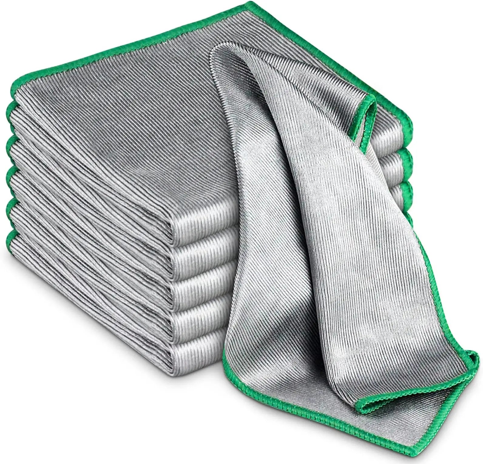 Quickly Clean Window Mirrors Glass Polishing Cloth Microfiber Cleaning Rags Lint-free Microfiber Glass Towel