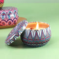 Luxury Custom Private Label Aromatherapy Christmas Soy Wax Dried Flower Scent Candle in Jar