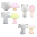 3D Mushrooms Silicone Mold for Resin Art Bath Bombs Clay Art or Wax Melts