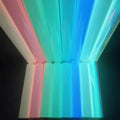 Wholesale Simple Letter Glow in the Dark Iron-on Vinyl Heat Transfer for Clothing for High Temperature PU Film Material