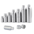 Luxury 50ml Silver Black Gold Aluminum Matte Finish Cosmetic Bottles for Perfume Shampoo Lotion Essential Oil Skin Care Spray