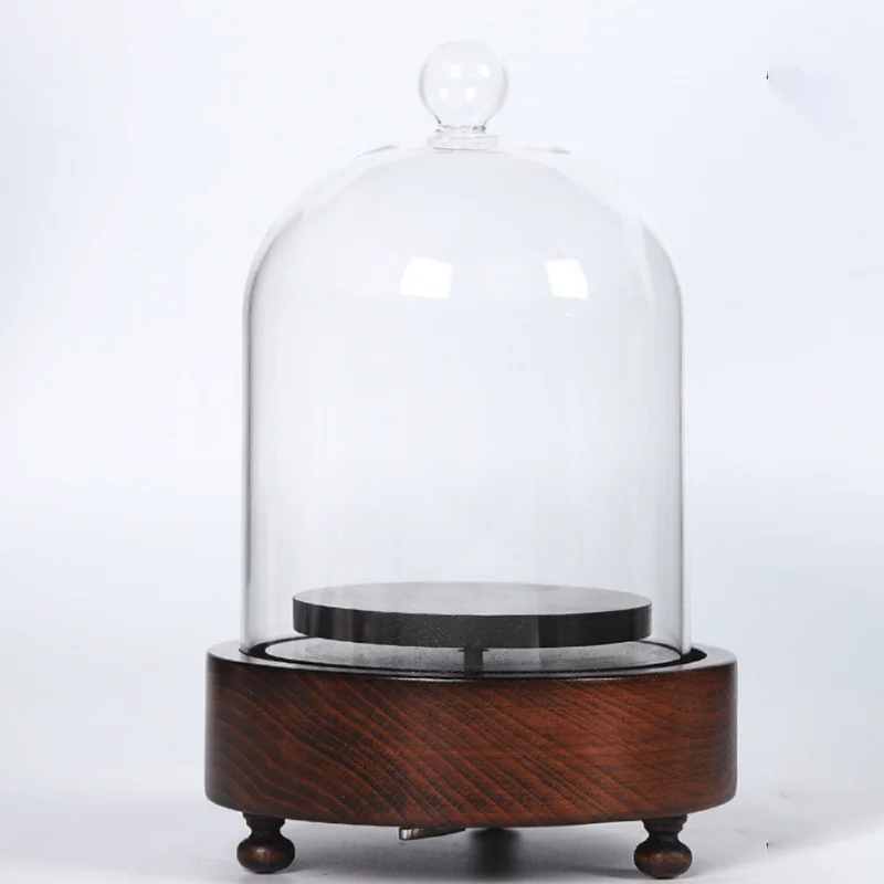 Glass Dome Music Box for Home Decor
