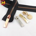 Multiple Styles Zipper Pull Tabs Wholesale Zipper Slider for Bag Garment 3 5 8 Custom Logo Zipper Head Metal Slider Puller