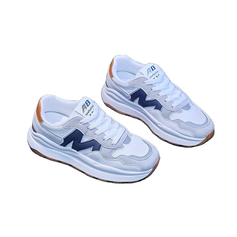New Sports and Leisure Women's Shoes Trend Running Non-slip Sports Shoes Summer Mesh Breathable  Four Seasons Hiking Shoes
