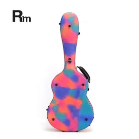 Wholesale Carbon4-C Rm Extra Thick Guitar Hard Case Shockproof Soft Waterproof Leather Wood Instrument Cases Colorful Fiber