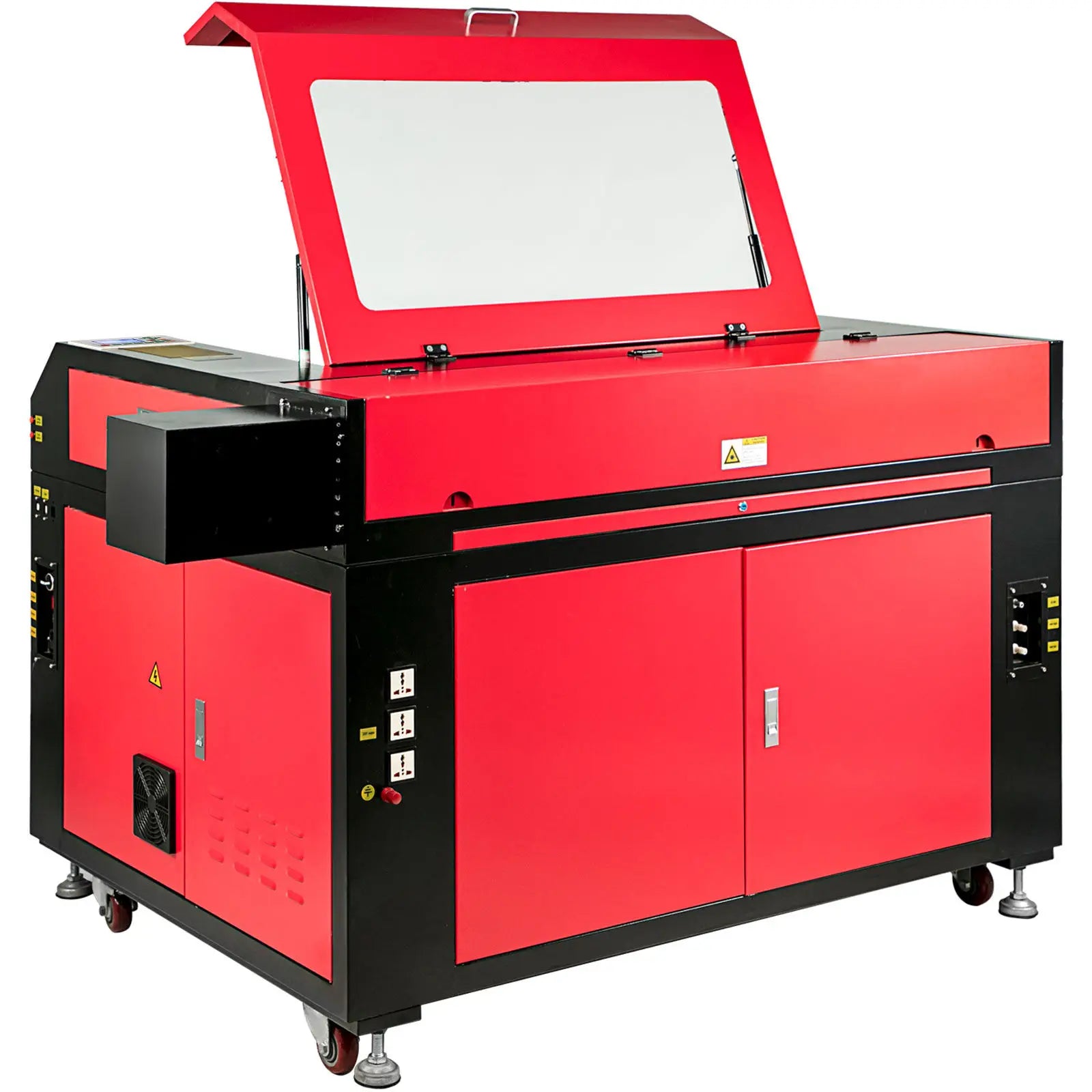 100W CO2 9060 Model Laser Engraving with Co2 Glass Sealed Laser Tube Machinery