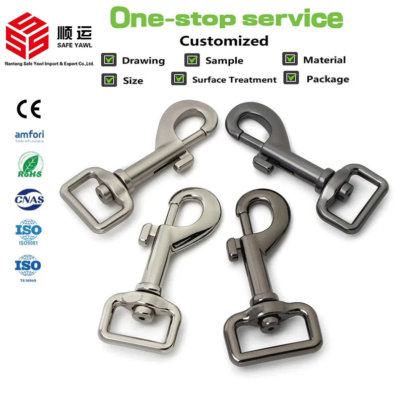 Alloy Plain Galvanized Hanging Buckles Snap Hook for Heavy Industry and Mining Applications
