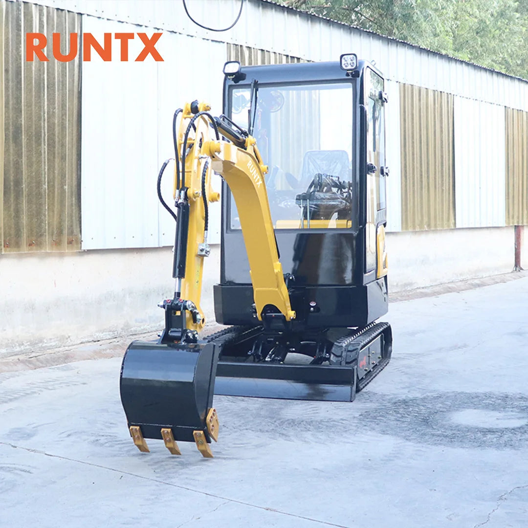 RUNTX NEW Excavator 1.8 Ton Excavadora with Cabin
