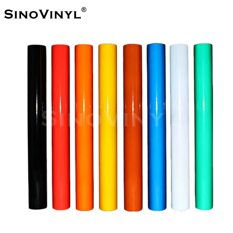 Poster Materials SNIOVINYL Black Vinyl Stickers Transparent PET Reflective Film