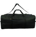 Free Customization Heavy-Duty Large Duffle Bag Unisex Sports Travel Gym Bag with Fashion Zipper Closure Black Large Capacity