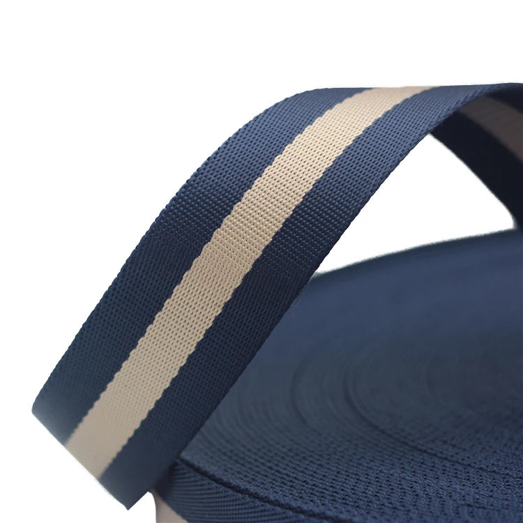 Sustainable Imitation Nylon Polyester Belt Accessories 2.2mm Thick Thickened Tank Pattern Webbing