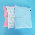 Custom Mailing Bag Wholesale Recycled Mailers White Poly Courier Packaging Bag with logo