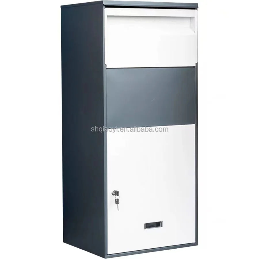 Lockable Apartment Postbox Stainless Steel Letterbox Apartment Mailbox
