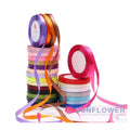 Wholesale 1cm Single-Sided Ribbon Cake Baking  Christmas Gift Box Packaging Wedding Decoration Ribbon Custom Ribbon With Logo