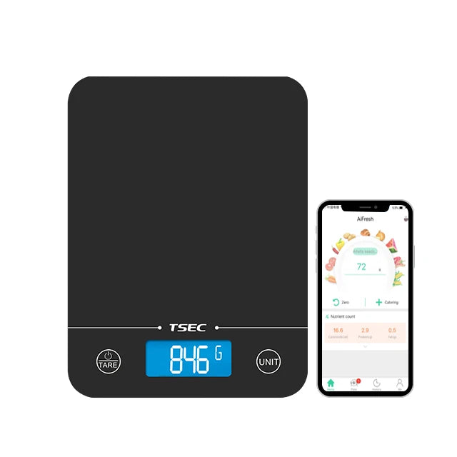 Hot Selling 2023 Digital Kitchen Scale with Lid Battery Powered 3g-5g Capacity for Fruit & Vegetable Weighing