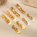 Designer Bohemia Tassel Dangle Earrings for Women Luxury Gold Plated Fashion Drop Jewelry Stylish Stainless Steel Accessories