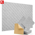 30cm*30cm Wholesale Price Anti-collision Environmental protection Self-adhesive Long-lasting Soundproof Polyester Panels