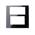 customization0.4mm 0.5mm 0.7mm 1mm 1.1mm 1.5mm 2mm Tempered Glass Black Frame Silk Screen Printed Glass For Lcd