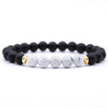 Natural Gemstone Hamsa Hand Beaded Stretch Bracelet Eye Charms Pendant 8mm Stone Protection Healing Crystal Stretch Beaded