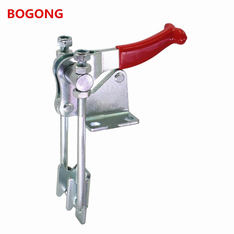BOGONG GH-40344  Latch-Action Toggle Clamp  Quick Release U Bolt Self-lock Catch Clip 900KG Capacity Toggle Clamp Latch GH40344