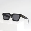 Whole Luxury Custom Premium Shades Designer Black Brand Sunglasses Mens Thick Square Frame Sunglasses for Men Women Chunky