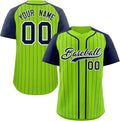 Wholesale Custom Sublimation Team Jerseys 100% Polyester Breathable Stripes Baseball Jerseys