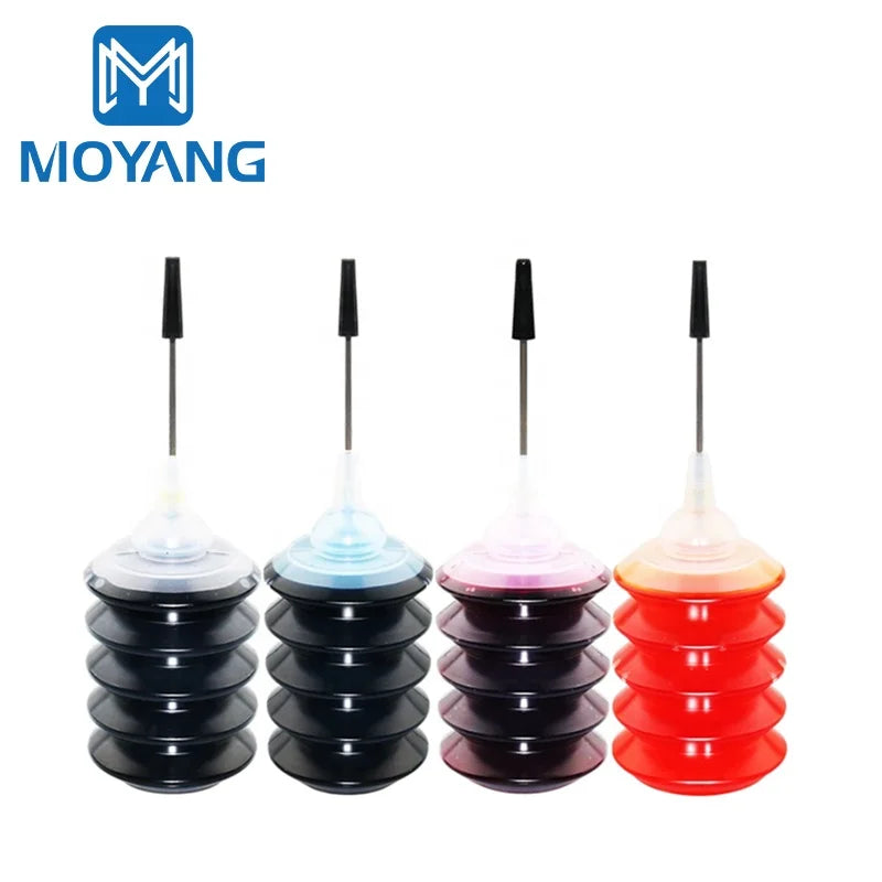 MoYang Compatible for HP123 123XL for HP Deskjet 1110/2130/2132/2133/2134/3630 ENVY 4513/4520 Printer Ink Cartridge 30ml Refill