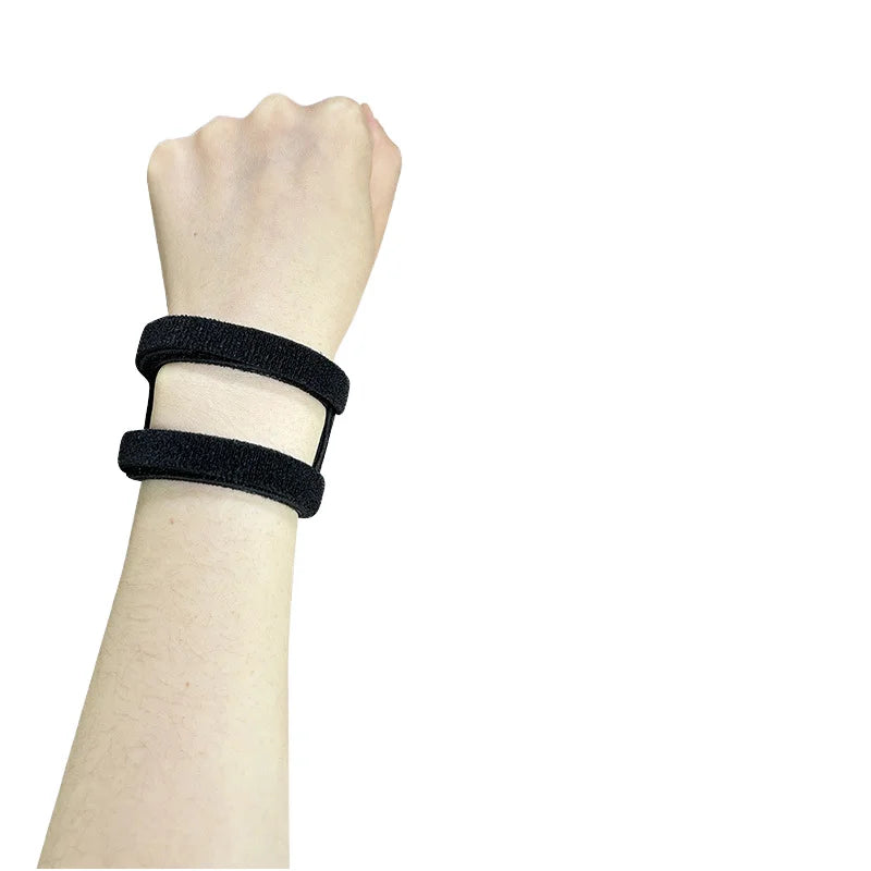 Universal Right or Left Wrist Brace with Hook and Loop Closure 100% Polyester for Tendonitis Tennis Golf TFCC Support