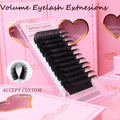 J B C CC D DD L LC LD M Curl Volume Velvet Eyelash Extensions 6-25 Length 0.03 Individual Cashmere Lash Volume Eyelashes MegaBDM