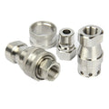 KZF Hydraulic Quick Hose Coupling Joint Stainless Steel 304 High Pressure Pipe Fitting for Water Hose Pipe Quick Connect