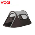 WOQI Quick 3-4 Person Automatic Easy Pop up Camping Tent Outdoor Pop up Beach Tent