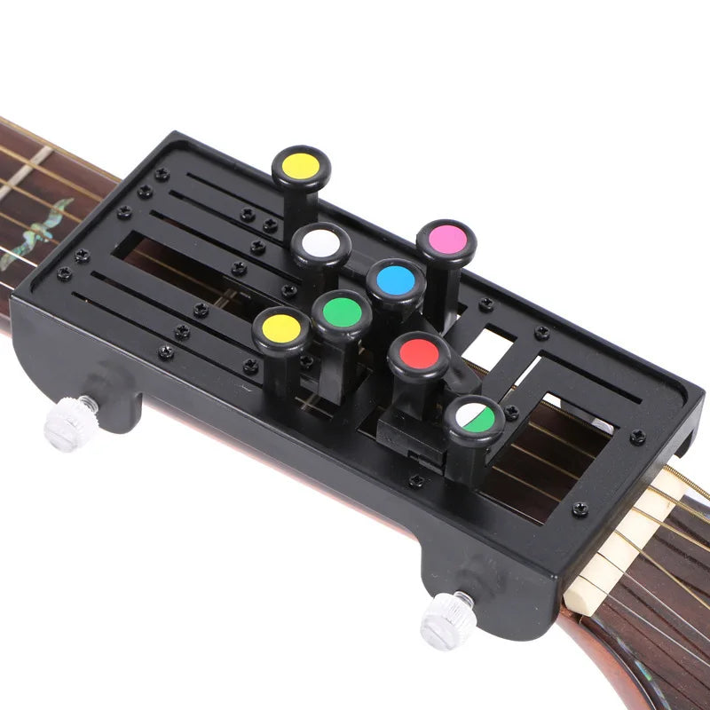 New Mod Beginner Guitar Chords Guitar Aid Singing Automatic Chord Finger Exerciser Guitar Practice AIDS MegaBDM