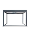 Aluminum Frame Pavilion for Outdoor Garden Use Modern Design Durable Structure Customizable Size