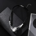 TongLing European Simple Minimalist Short Necklace Female Irregular Geometric Necklace for Wholesale