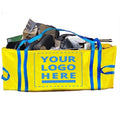 10 Yard 20 Yard 2M3 Yellow Plastic Bags Polypropylene Woven Packaging Fibc Jumbo Dumpster Bin Garden Waste Removal PP Big Bags