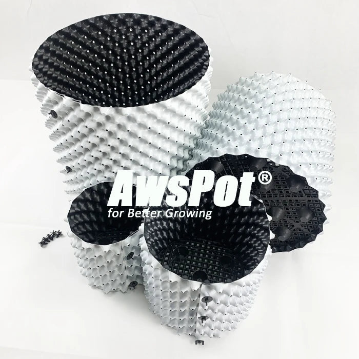 AwsPOT 2 3 5  7 10 15 Gallon air Pruning Pot Factory Supplier for Olive strawberry  Plants Blueberry Roots Fast Growing