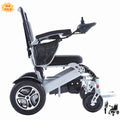 New Foldable Electric Wheelchair Aluminum Lightweight Power Wheel Chair with Lithium Battery