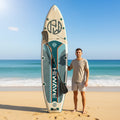 EU Warehouse in Stock Fast Delivery Surfboard 11'x34''x6'' Inflatable sup Board Drop Stitch Material Standup Paddle Board